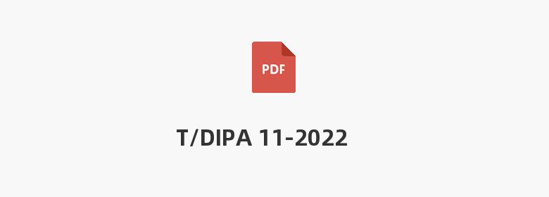 T/DIPA 11-2022